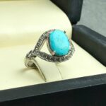 انگشتر فیروزه نیشابور اصل