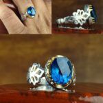 انگشتر توپاز لندن اصل