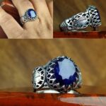 انگشتر یاقوت کبود اصل