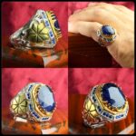 انگشتر یاقوت کبود اصل