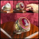 انگشتر یاقوت قرمز اصل