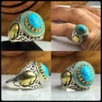 انگشتر فیروزه نیشابور اصل