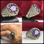 انگشتر آمیتیست اصل