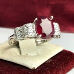 انگشتر یاقوت قرمز اصل