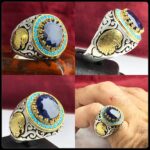 انگشتر یاقوت کبود اصل