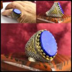 انگشتر لاجورد آبی اصل