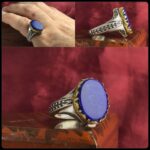 انگشتر لاجورد آبی اصل