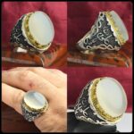 انگشتر عقیق یمنی نباتی اصل