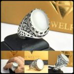 انگشتر عقیق یمنی نباتی اصل