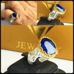 انگشتر یاقوت کبود اصل