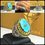 انگشتر فیروزه نیشابور اصل