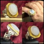 انگشتر عقیق یمنی نباتی اصل