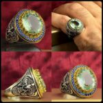 انگشتر آمیتیست سبز اصل