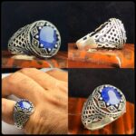 انگشتر یاقوت کبود اصل