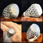 انگشتر عقیق نباتی اصل