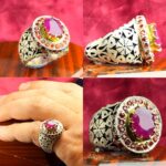 انگشتر یاقوت قرمز اصل