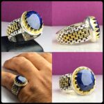 انگشتر یاقوت کبود اصل