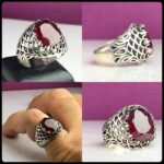 انگشتر یاقوت قرمز اصل