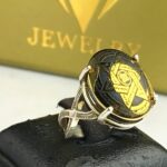 انگشتر زنانه حدید ستاره داود