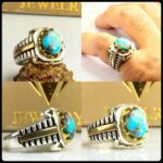 انگشتر فیروزه نیشابور اصل