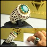 انگشتر دستساز زمرد زامبیا اصل