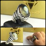 انگشتر عقیق باباقوری تک چشم اصل