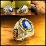 انگشتر یاقوت کبود اصل