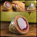 انگشتر یاقوت قرمز آفریقایی اصل