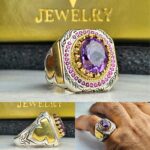 انگشتر آمیتیست اصل