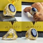 انگشتر یاقوت کبود اصل