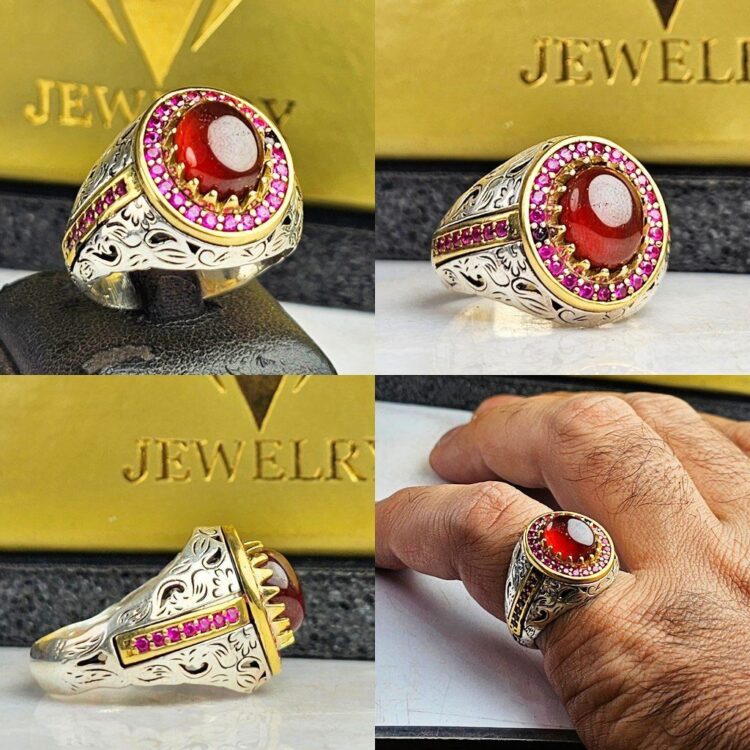 انگشتر گارنت اصل