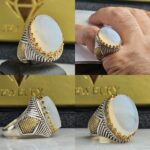 انگشتر عقیق یمنی نباتی اصل