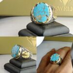 انگشتر فیروزه نیشابوری اصل