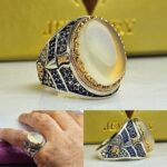 انگشتر عقیق یمنی نباتی اصل