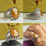 انگشتر یاقوت زرد اصل