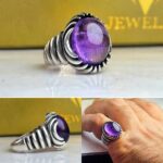 انگشتر آمیتیست اصل