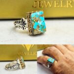 انگشتر فیروزه نیشابور اصل