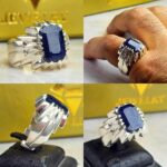 انگشتر یاقوت کبود اصل