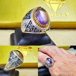 انگشتر آمیتیست اصل