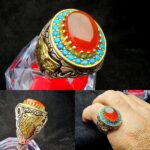 انگشتر عقیق قرمز یمنی اصل