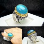 انگشتر آکوامارین اصل