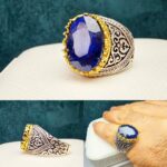 انگشتر یاقوت کبود اصل