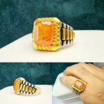 انگشتر یاقوت زرد اصل