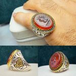 انگشتر عقیق قرمز اصل