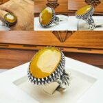 انگشتر یاقوت زرد آفریقایی اصل