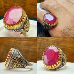 انگشتر یاقوت قرمز اصل