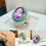 انگشتر آمیتیست اصل