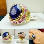 انگشتر یاقوت کبود اصل