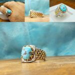 انگشتر فیروزه نیشابور اصل