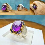 انگشتر آماتیست اصلی لیزرکات